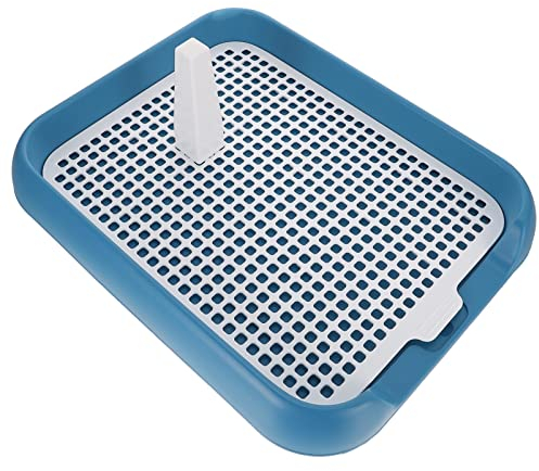 UKCOCO Haustiertoilette Haustiere Toilette Pee-pad-Halter Hundetoilette Drinnen rutschfeste Hundetoilette Kleine Pads Für Hunde Indoor Hundetöpfchen Hundebad Netz Pp Boden Kleiner Hund