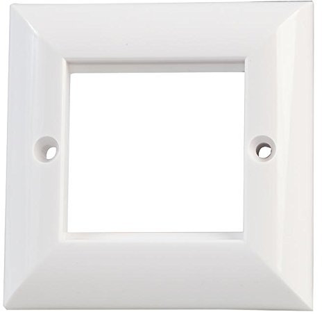 FACEPLATE, 1GANG, 2MOD EURO, ELITE, Connettori modulari ed Ethernet, Qtà X 1 | 008-001-003-50