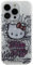 CG MOBILE Hello Kitty HKHCP15SHDGPHT Hülle für iPhone 15 6.1 Weiß hardcase IML Kitty On Bricks Graffiti