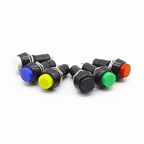 1 Stücke 12mm Druckschalter Selbsthemmend/Momentschalter 3A 150 V PBS-11A PBS-11B 2PIN elektronischer Schalter