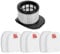 IZ400 Filters Replacement for Shark Stratos Cordless Stick Pet Pro with Anti Hair Wrap Plus Vacuum Cleaner IZ400 IZ420 IZ400UK IZ400UKT IZ420UKT,2 Foam & 2 Felt Filters (4)