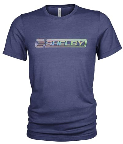 Carroll Shelby Hologram Banner Logo T Shirt