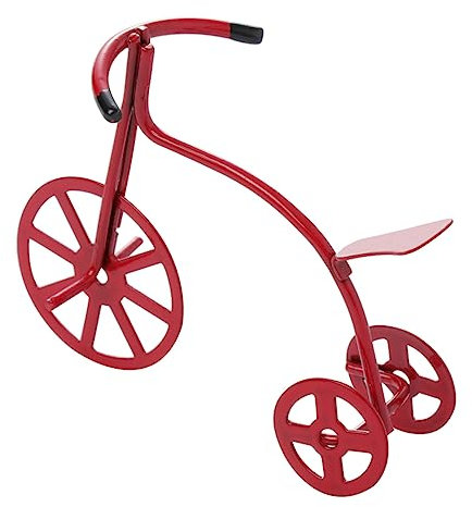 VICASKY Mini Dreirad Für Spielzeug Auto Als Miniaturmöbel Und Dekoration Für Zuhause Und