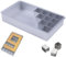 Asfrode Antihaft Backformen Kuchenform Verstellbar für Groß Buchstaben Zahlen DIY Backen Alphabet Formen Set Aluminium Backformen Zahlenbackform Hochzeit Geburtstag Taufe