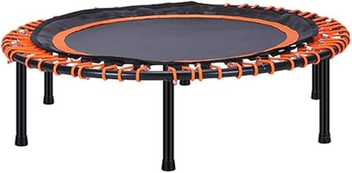 Fitness Trampolin Leises Trampolin, Fitness-Trampolin, Bungee-Rebounder mit Sicherheitspolster, Jumping-Cardio-Trainer-Workout for Erwachsene