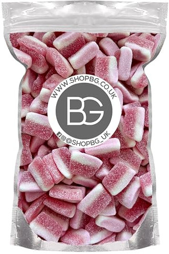 BG Pick & Mix Sweets Candy Pick n Mix Choose Your Sweetie Pouch 800g (- Fizzy Strawberry Slices)