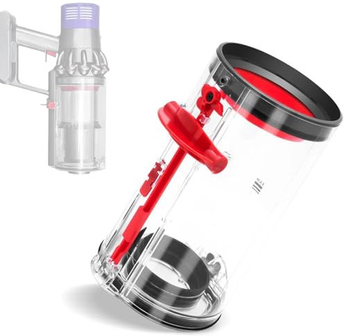 Pexorin Depósito de Agua para aspiradora, For Dyson, V11 V15, Repuesto de contenedor de Polvo for aspiradora Adecuado, for Dyson, V11 V15 SV14 SV15 SV22, Piezas de Cubo de Basura compatibles