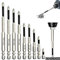 High-Magnetic Screwdriver Drill Bit Set,6/9 Pcs Strong Magnetic Screwdriver Bits Sets,Anti-Slip and Impact-Resistant Bit Set,High Hardness, and High Torque Phillips Screwdriver Bits (9-Piece Set)