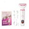 Electric Lady Shaver for Women, Wet & Dry 5-in-1 Bikini Trimmer and Facial Hair Remover for Women – for Face, Nose, Eyebrows, Arms, Underarms, Legs & Bikini Line – Painless Grooming Kit