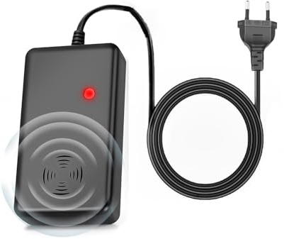 SIGANDG Marderschreck Auto mit Stecker, Marderabwehr Haus | Marderabwehr Dachboden mit Ultraschall, Marderschreck für Dachboden, Haus, Garten, Garage