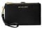 Michael Kors Women Dblzp Wristlet Hand Bag, Schwarz