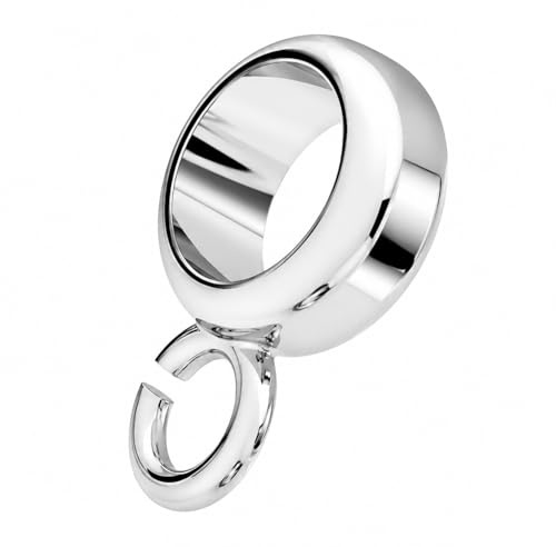 DIY925 Spacer Carrier 925 Sterling Silber Ø 5.6mm – Charm Verbinder für Armbänder und Ketten 4–5 mm