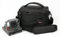 DURAGADGET Black & Orange Water-Resistant Carry Bag - Compatible with Polaroid Now+ | Now | OneStepPlus | OneStep 2 & OneStep 600 i-Type Cameras