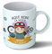 Planetacase - Taza Motera - Regalo Original - Cerámica 330 mL - Taza Desayuno Apta para Microondas y Lavavajillas - Motos - Resistente a Lavados