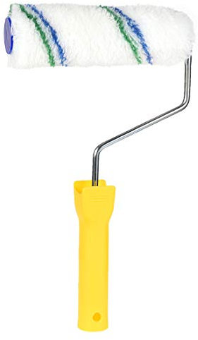 sourcing map Paint Roller Brush 6 Inch 151mm for Household Wall Painting Treatment with Plastic Handle