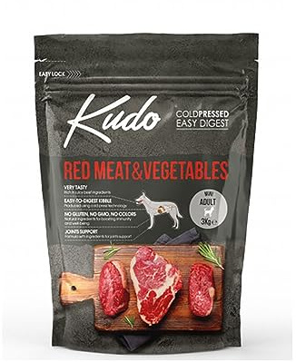 Kudo Red meat and vegetables mini adult Hundetrockenfutter 3 kg