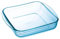 Tradineur - Fuente para horno cuadrado - Fabricado en Vidrio - Apto para microondas, congelador y lavavajillas - 1 Litro - 5,7 x 19,5 x 17 cm