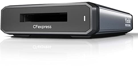 SanDisk PROFESSIONAL PRO-READER CFexpress, High-Performance-Kartenleser für CFexpress Type B-Karten, kompatibel mit USB-C, schnelle Übertragung