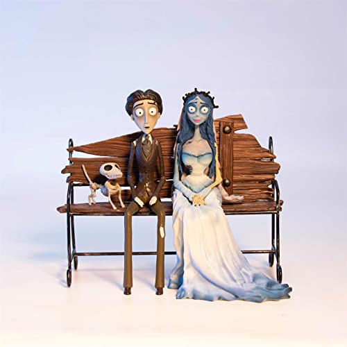 Corpse Bride Figuren Set Victor & Emily 2er-Set, aus Kunststoff, in Geschenkverpackung.