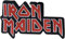 value-merch Iron Maiden Patch, 1 Stück, Schwarz, Heavy Metal, Band, Polyester, sew-on