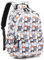 Leaper Leichter Rucksack Laptop Taschen College Taschen Anti-Diebstahl Reisetasche, Grau-Katze, Large, Daypack Rucksäcke