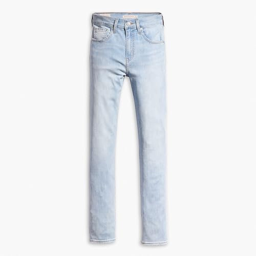 Levi's Femme Jeans 724 High Rise Straight, Cool Bright en Bleu, 29W / 30L