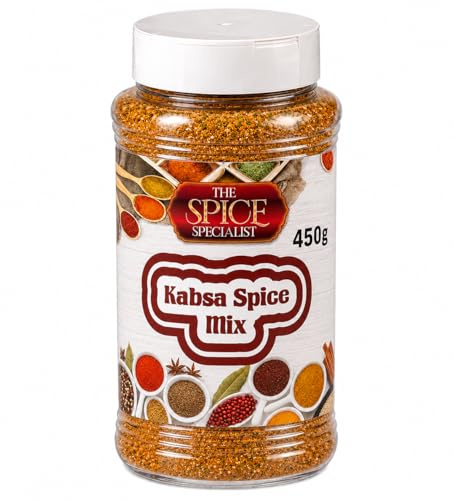 Kabsa Spice Mix Blend 450g | Authentic Middle Eastern Aromatic Spice Seasoning for Easy One-Pot Cooking | Kabsa Rice with Chicken or Meat
