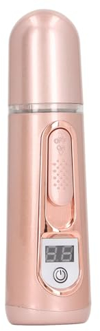 Nano Facialde 35 Ml, Pulverizador de Niebla Nano Fresco de Mano Recargable para Minihumidificador Facial Hidratante para Viajes en Casa