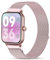 VELULYX Metal band Compatible Veryfit Smart Watch IDW19/IDW13/IDW16/IDW18, 22mm Stainless Steel Band for Gloryfit P66/P66D/P72/P95, TUYOM LW36, H1/D1,T50S, Y6,YB54, G39,AGPTE LW11 Smart Watch