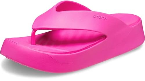 Crocs Getaway Platform Flip Pink Crush Size 5 UK Women