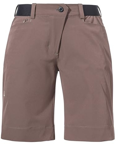 Schöffel Damen Shorts Style Keitele WMS, leichte Bike Shorts mit radspezifischer Passform und 4-Wege-Stretch, Fahrradhose aus recyceltem Material