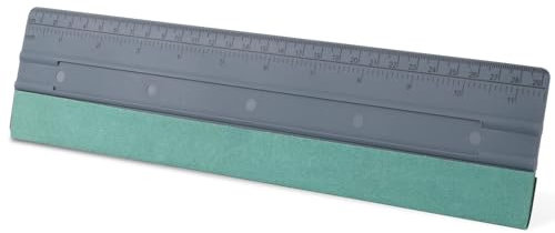 Filzrakel, Vinylrakel mit Maßstab Autofolierung Rakel Fenstertönungsschaber zum Autotapetenfolieren zum Glätten von Fenstertönungsfolien (Groß)