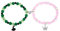 Rtyweth Hexe Freundschaft Armbänder Elphaba Galinda BFF Strass Krone