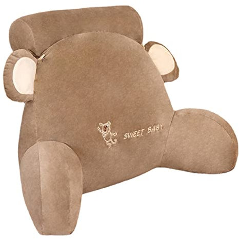 CEHJZQRPL Kuschelkissen, Lesekissen, Rückenstützkissen, großes Kissen mit Armlehnen, Rückenlehne, Bett, Rückenstützkissen, Komfort und Kissen, Keilkissen, Sofa, Bett, Sessel (Affe)