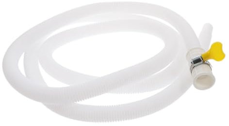 MOLUCKFU Abflussrohr Für Klimaanlage Flexibler Wasserschlauch Satz Mit Schellen Für Einfache Installation Passend Für -einheiten