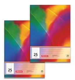 BRUNNEN Schulheft 32 Blatt DIN A4 - Doppelpack (Lineatur 25 Doppelheft)