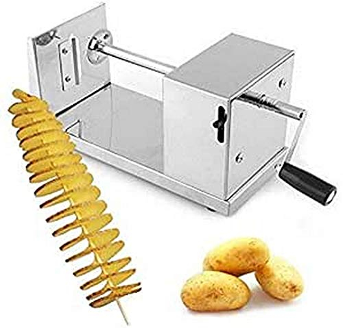 DOBO Professionale Taglia affetta Patate a Spirale in Acciaio Inox