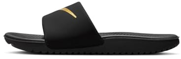 Nike Kawa Slide Gs/Ps 819352-003, Unisex-Kinder Sneaker, Mehrfarbig (Black 001), 33.5 EU (33.5)