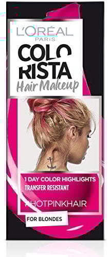 L'OREAL - Coloration Temporaire - COLORISTA HAIR MAKEUP - #hotpinkhair
