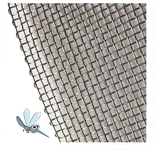 Tela mosquitera aluminio rollo 30 metros (1.2 m)