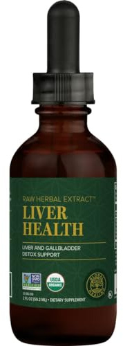 Liver Health Milk Thistle Supplement, Dandelion, Detox & Gallbladder (2 Oz)