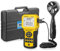 INFURIDER YF-846A Digitales Anemometer, 0,3~45 m/s Windgeschwindigkeitsmessgerät, misst Windgeschwindigkeit, Windfluss, Temperatur, CFM, CMM, HVAC Luftgeschwindigkeit