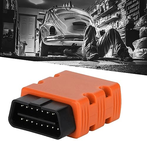 2 KW902 ELM-Scanner Auto-WiFi-Diagnosescanner-Codeleser zur Erkennung von 12-V- und infahrzeugen(Orange)