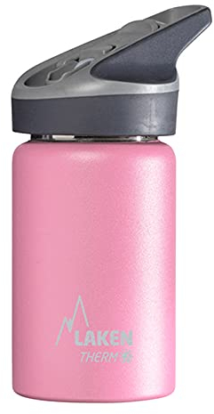 LAKEN Botella Térmica de Acero inoxidable 18/8-0,35L - Rosa