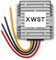 XWST DC 12V auf 24V Spannungswandler 5A 120W Auto Netzteil Wandler Konverter Transformator Trafo Adapter DC 10-23V Breit Eingang für Auto PKW LKW Kfz Motor Boot