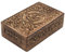 Craft&Style Deko Schatulle Kästchen Box Schachtel Kiste Dose aus Holz mit Deckel | Keltischer Knoten natur | L x B x H: 13 x 20 x 6 cm