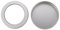 1stk Blechbüchse Keksbehälter Mit Deckel Süßigkeiten-aufbewahrungsdose Leere Blechdosen Aus Metall Metallbehälter Mit Deckel Runde Blechdosen Keksdose Weißblech Aluminium Kerze