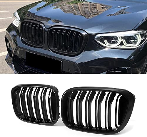 Gangying G01 Kidney Black Radiator Grill for BMW X3 G01 2018-2021, X4 G02 2019-2021