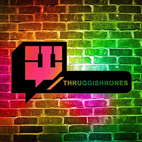 zouwii Benutzerdefinierte Twitch Benutzername Leuchtreklame Gamer Tag LED Farbwechsel Leuchtreklame Personalisiertes Geschenk Für Spieler Twitch Schild Spielzimmer-dekor Gaming Wanddekoration Licht