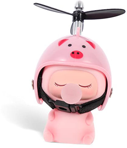 BIUDECO Motorradhelm Dekoration Für Junge Mädchen Kreatives Helmzubehör Mit Cartoon-Pig Und Dragon Für Fahrräder Und Motorräder Installieren
